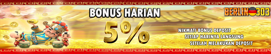 BONUS HARIAN 5%